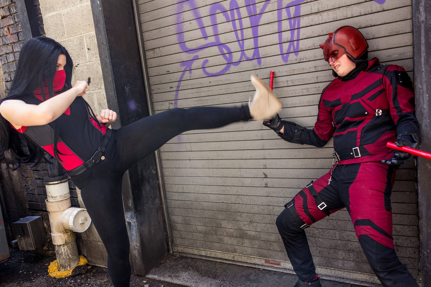 Elektra Daredevil Cosplay