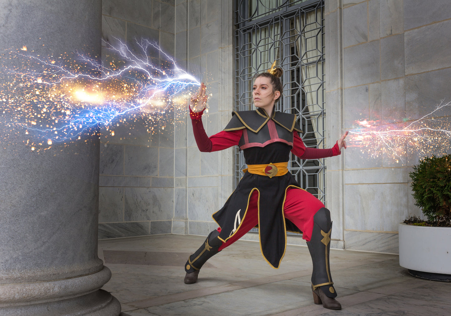 Azula from avatar cosplay photography