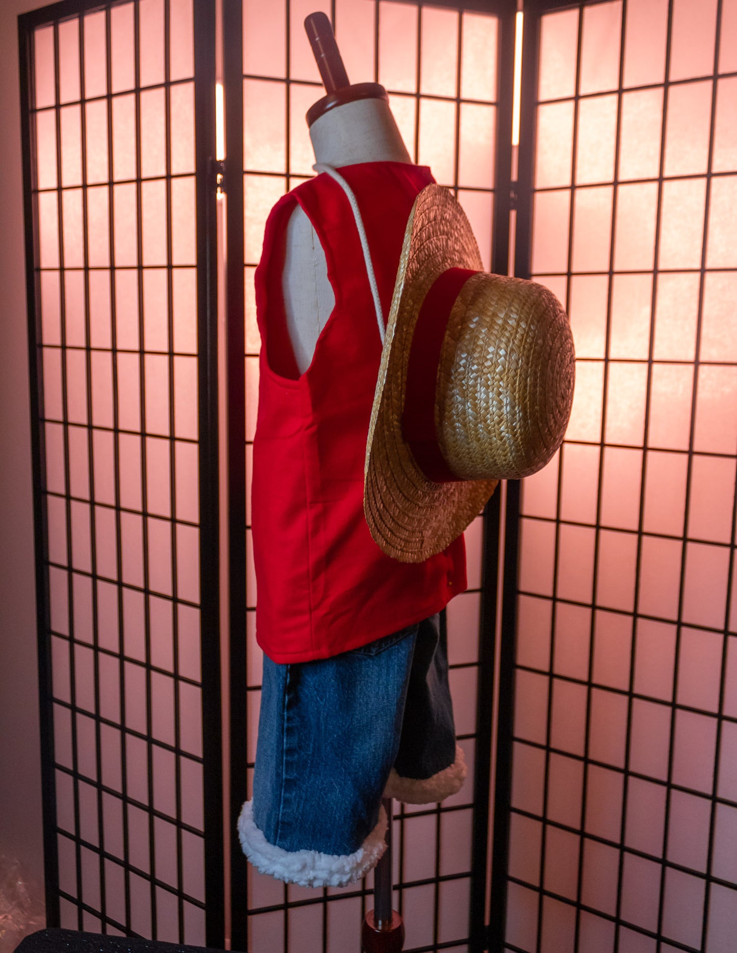 Luffy Youth Shorts - Custom Made