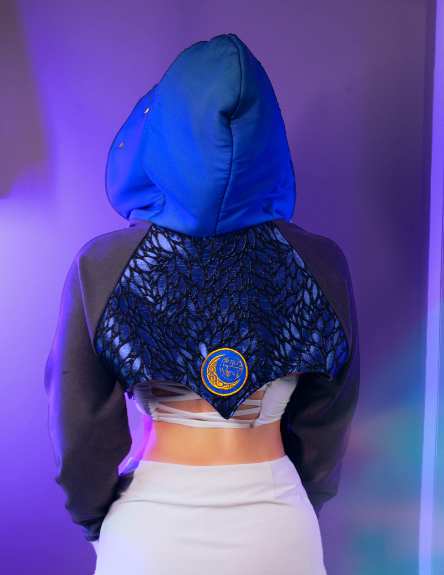 Blue Stolas Shrug
