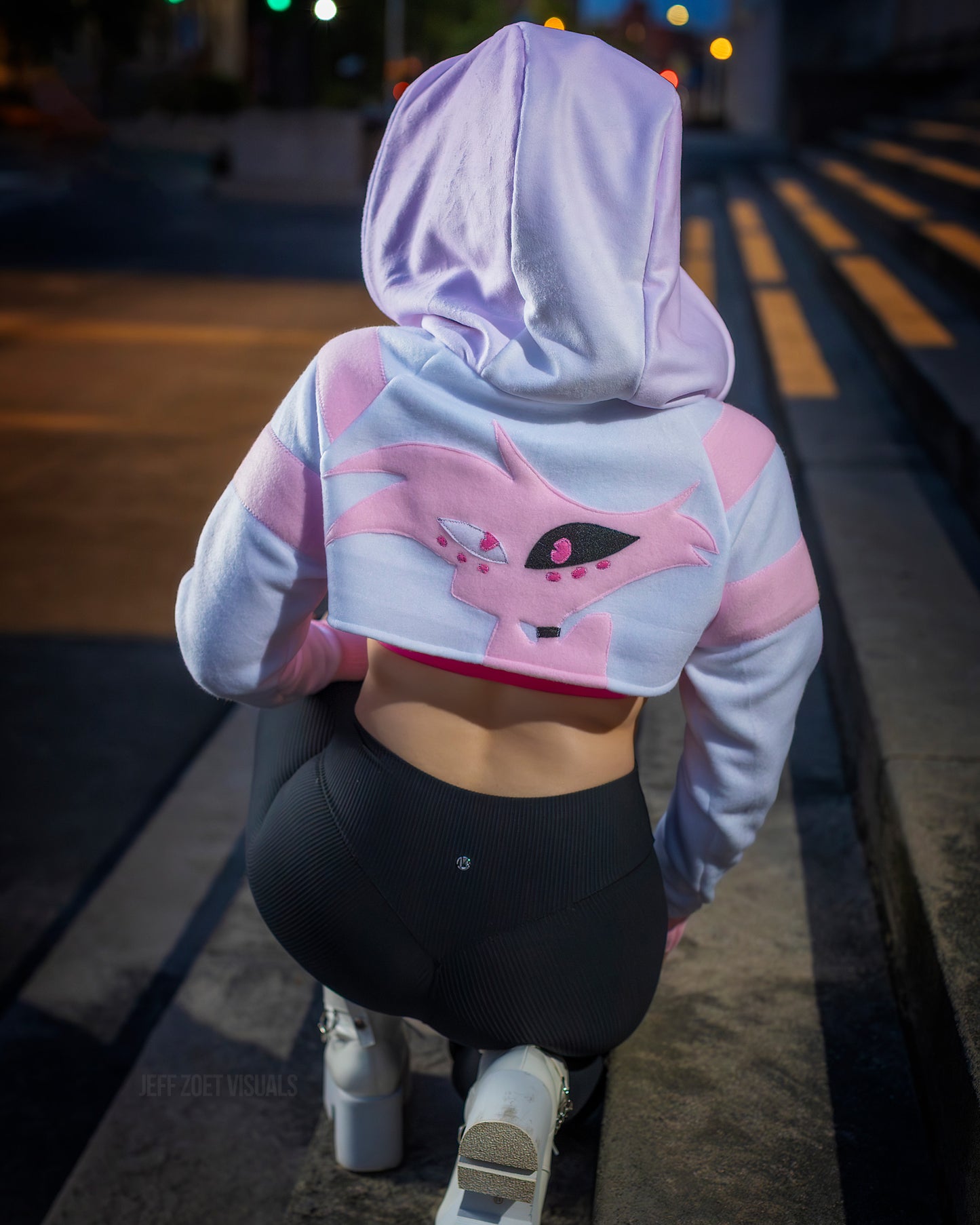Angel Cosplay Shrug