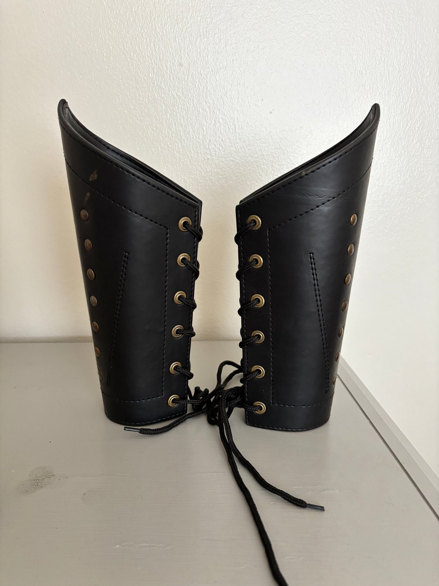 Pleather Bracers Armor