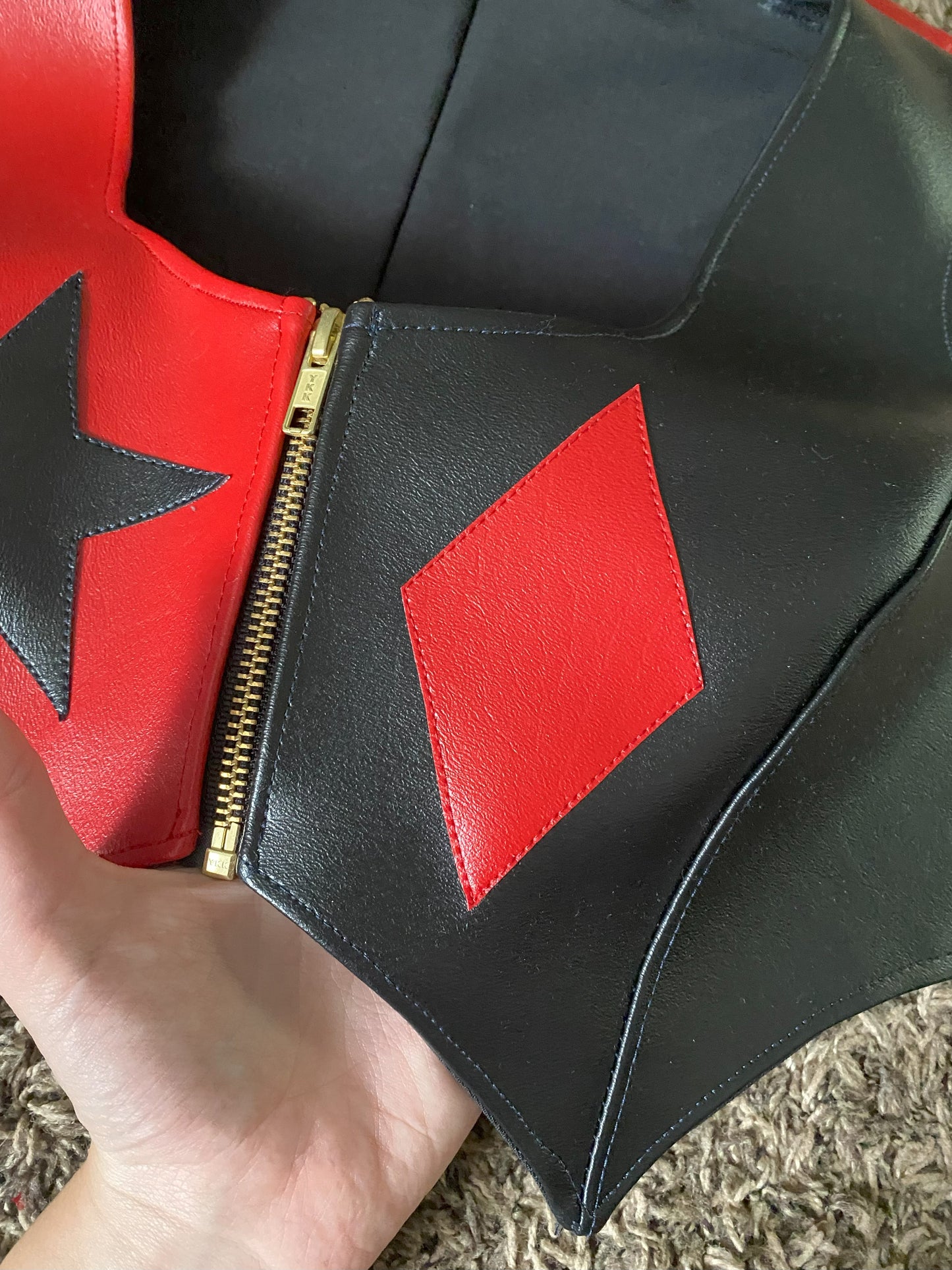 Harley Quinn Top - Custom Made