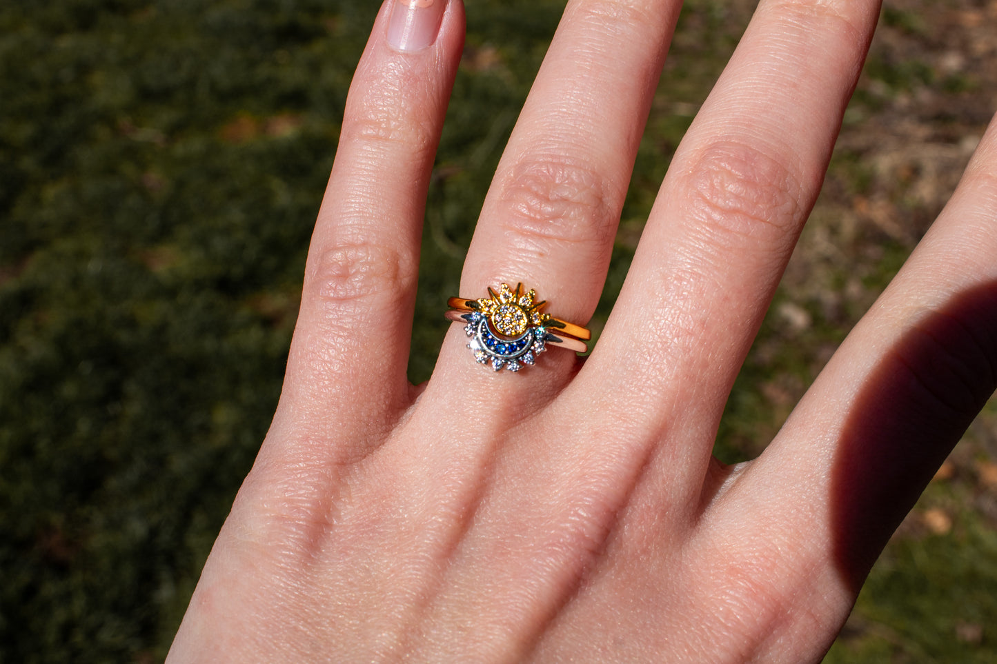 Sun/Moon Midnights Ring