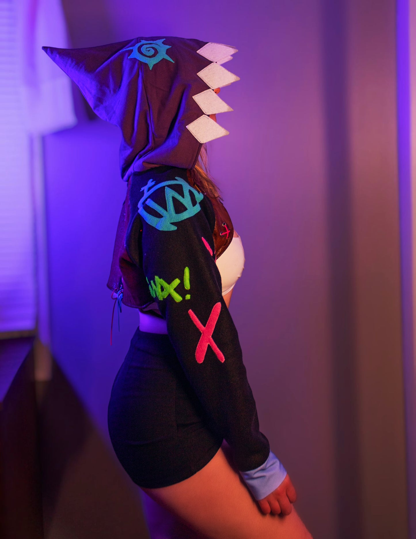 Jinx Shrug Arcane League of Legends