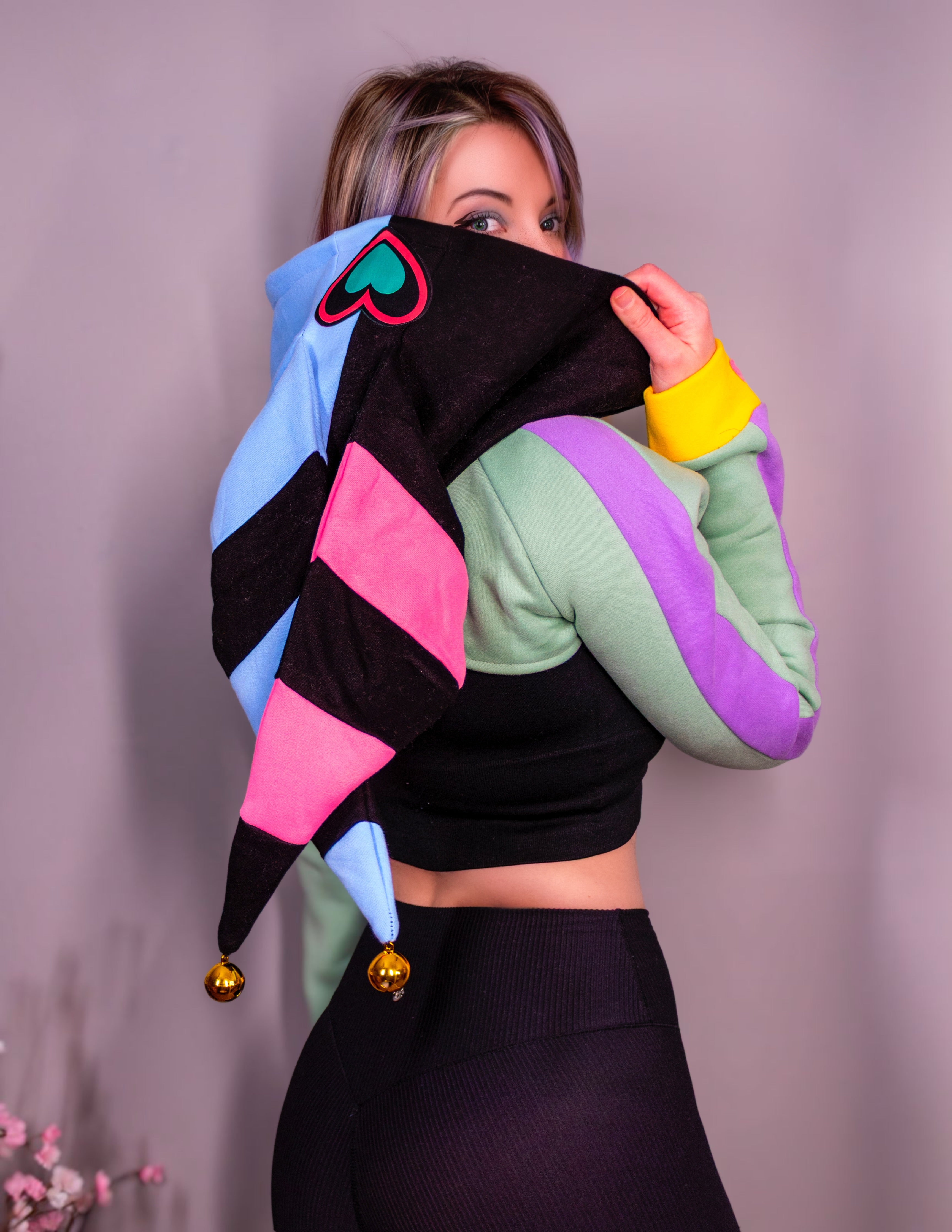Custom Cosplay Helluva Boss Cropped Hoodie Shrug – Cosplay