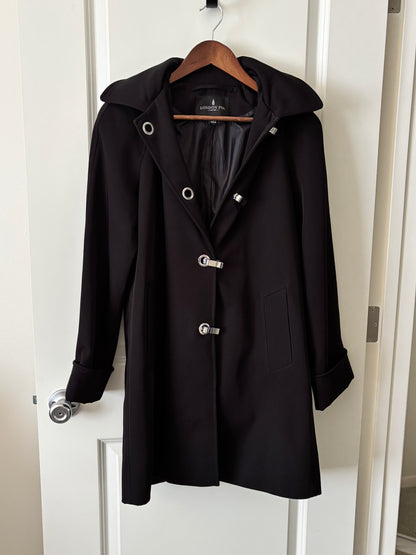 London Fog Trench Coat Black