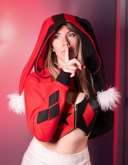 Harley Quinn Cosplay Shrug
