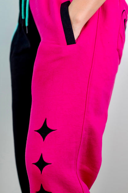 Pre-Order Fizzarolli Sweatpants Pink/Black