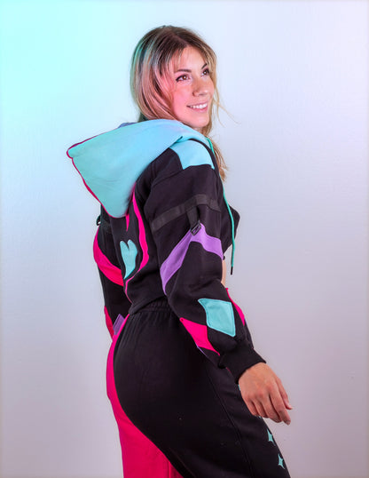 Pre-Order Fizzarolli Shrug Black/Pink