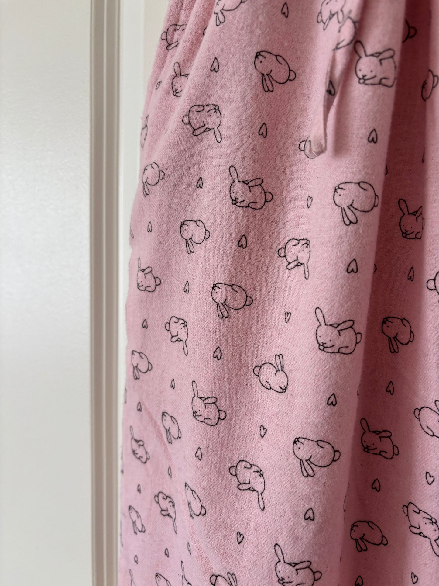 Pink Bunny Pajama Bottoms