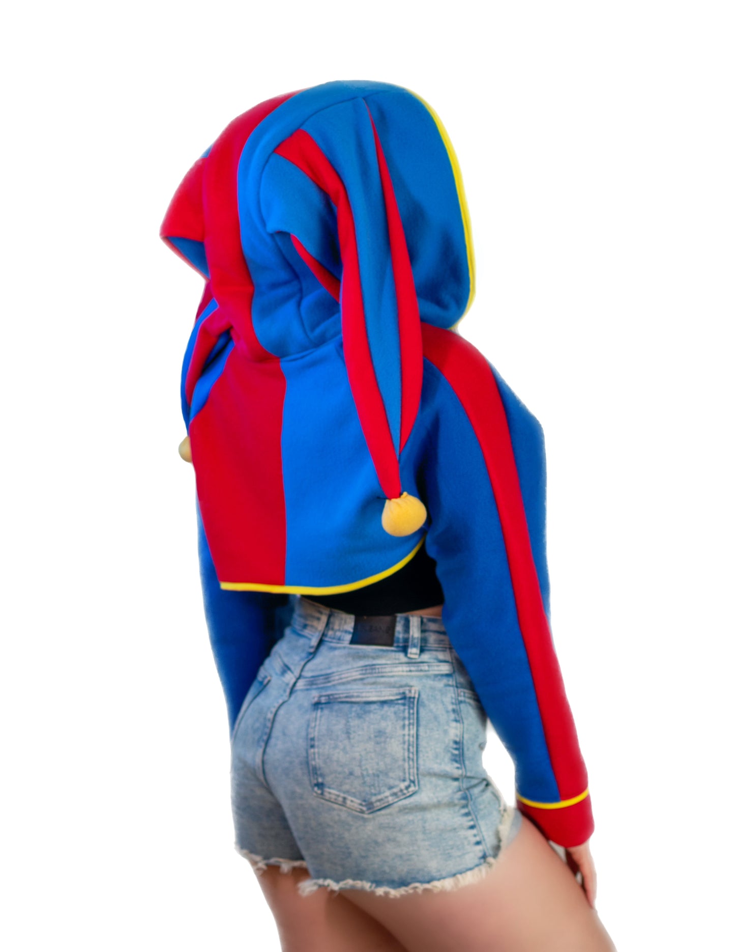 Pomni Cosplay Shrug
