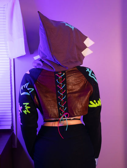 Jinx Shrug Arcane League of Legends