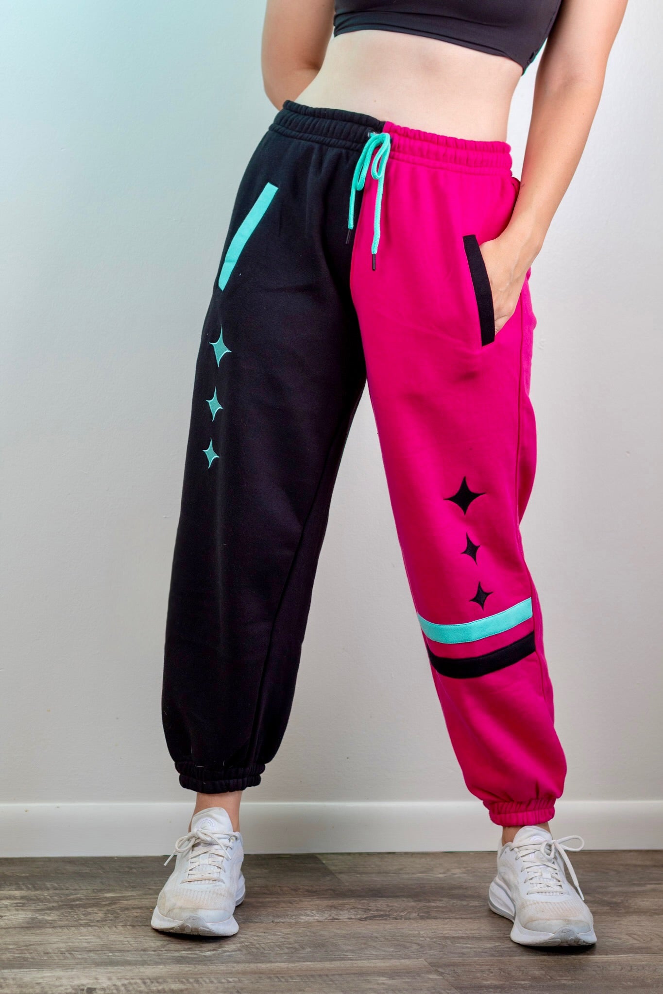 Pre-Order Fizzarolli Sweatpants Pink/Black