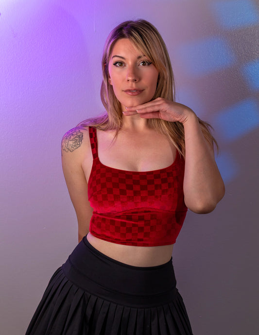 Pomni Crop Top