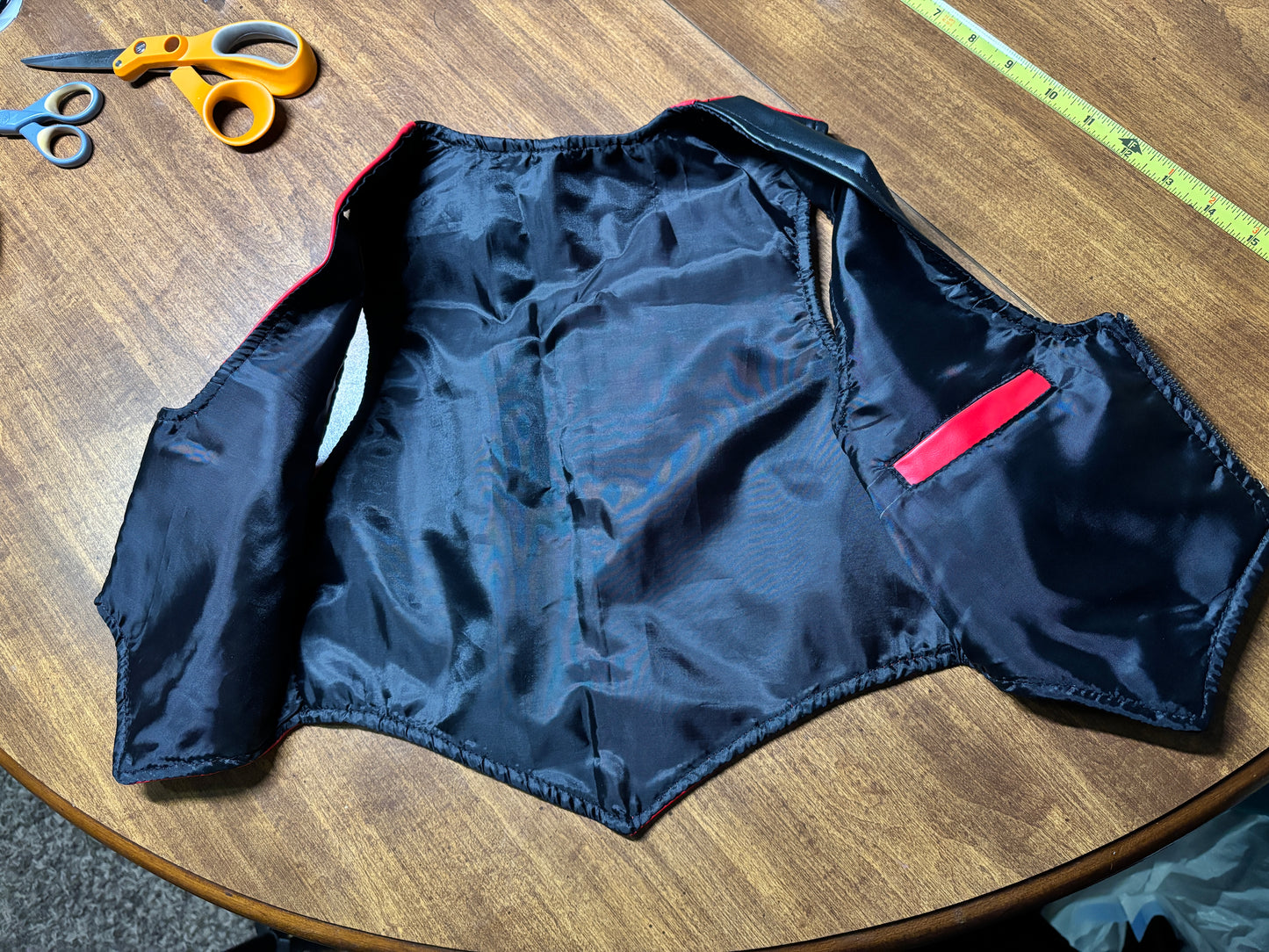 XS/S Harley Quinn Leather Crop Top