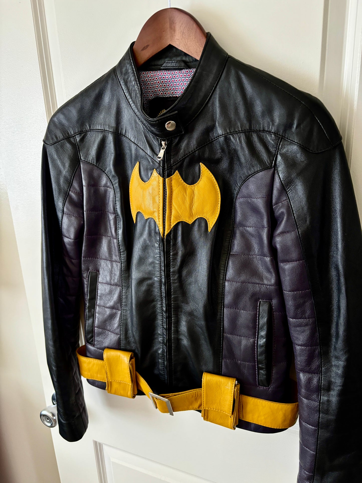 Leather Batgirl Jacket
