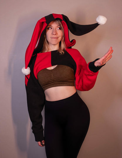 Harley Quinn Cosplay Shrug