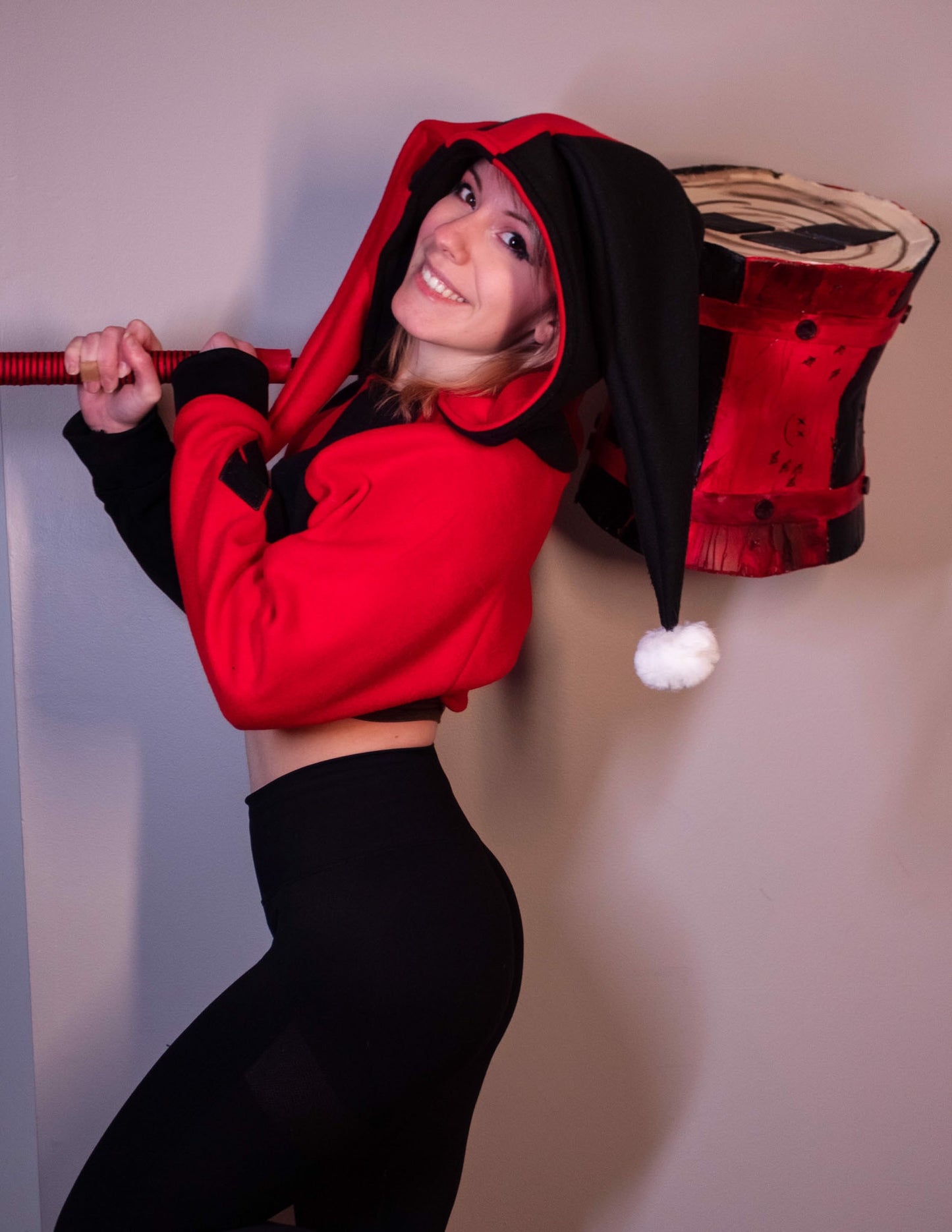 Harley Quinn Cosplay Shrug