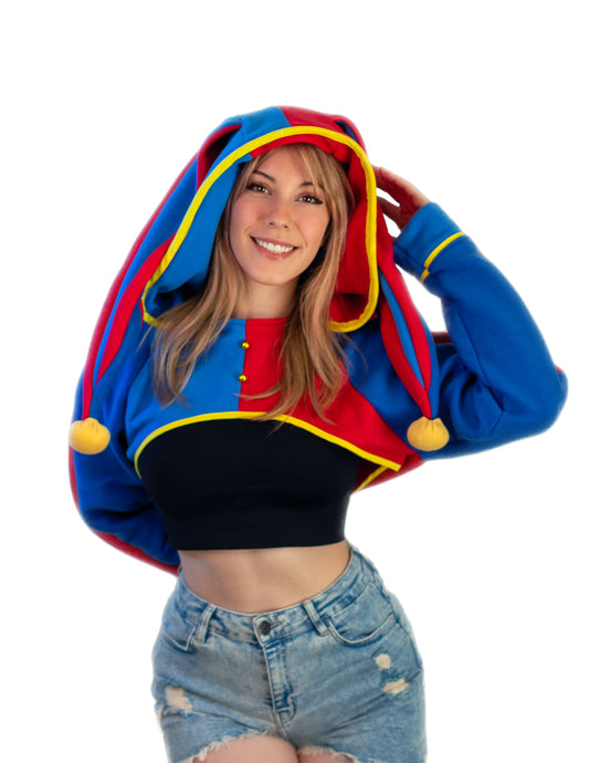 Pomni Cosplay Shrug