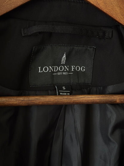 London Fog Trench Coat Black