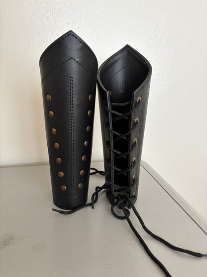 Pleather Bracers Armor