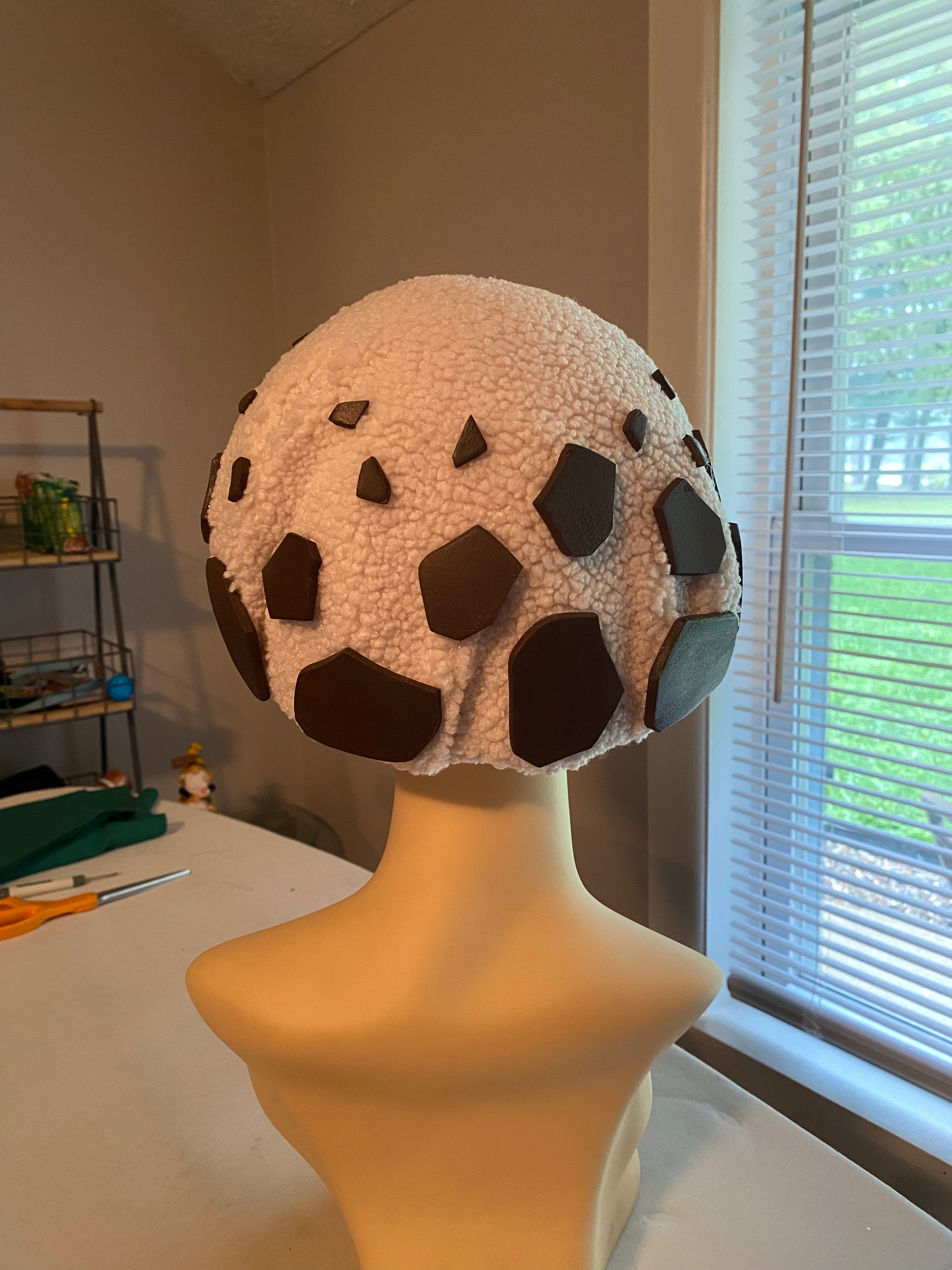 Law from One Piece Cosplay Hat Sewing foamwork.