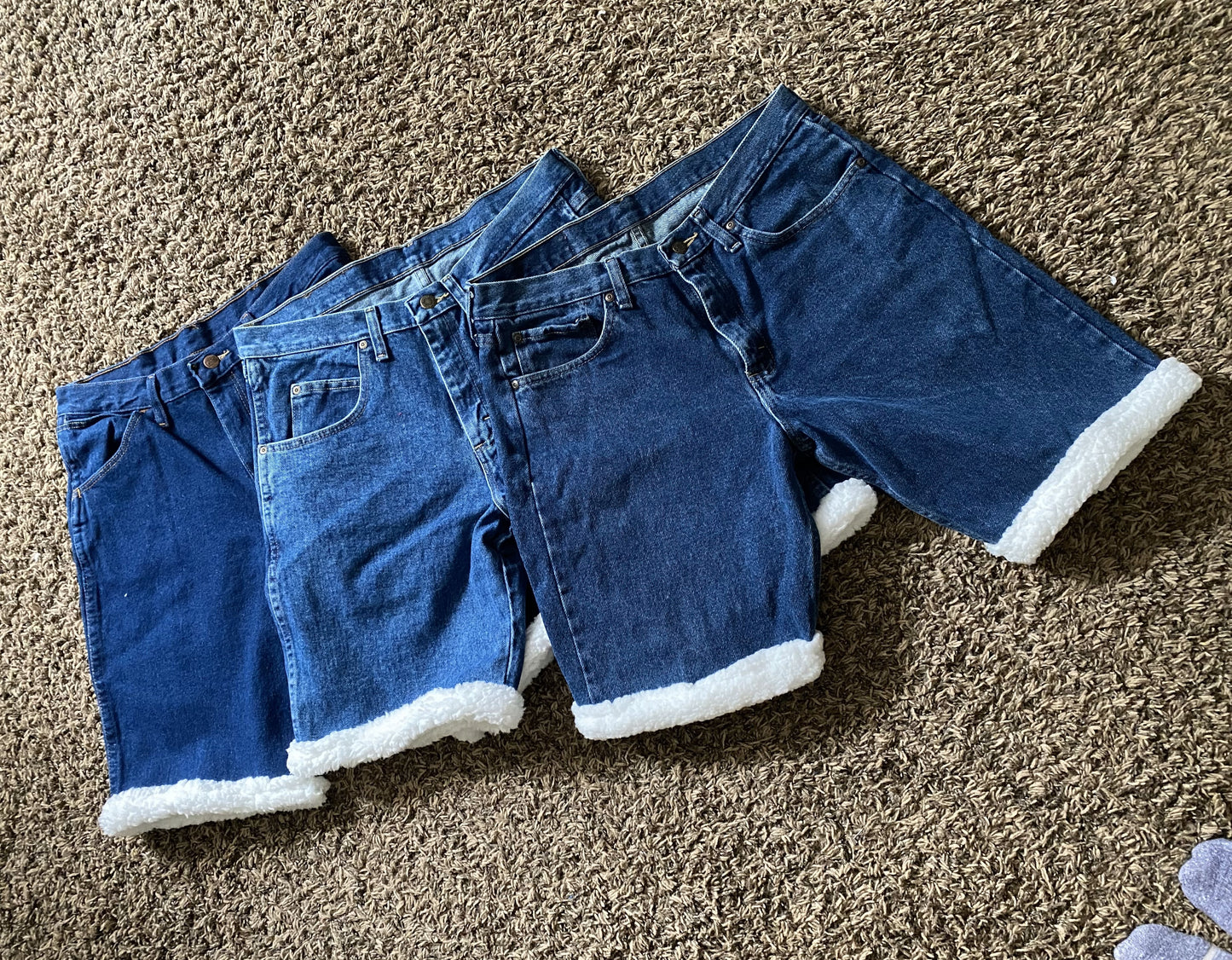 Luffy Denim Shorts - Custom Made